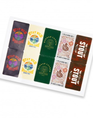 Sticker Sheet 88x50mm Rectangle - Gloss