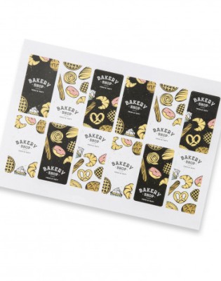 Sticker Sheet 40x80mm Rectangle - Matte