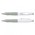 Turbo Pen - White Barrel - Grey