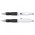 Turbo Pen - White Barrel - Black