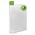 Accent Water Bottle - Frosted - Frosted Clear/Bright Green