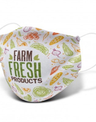 Reusable Face Mask Full Colour - Large