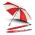 Hurricane Sport Umbrella - Red/White