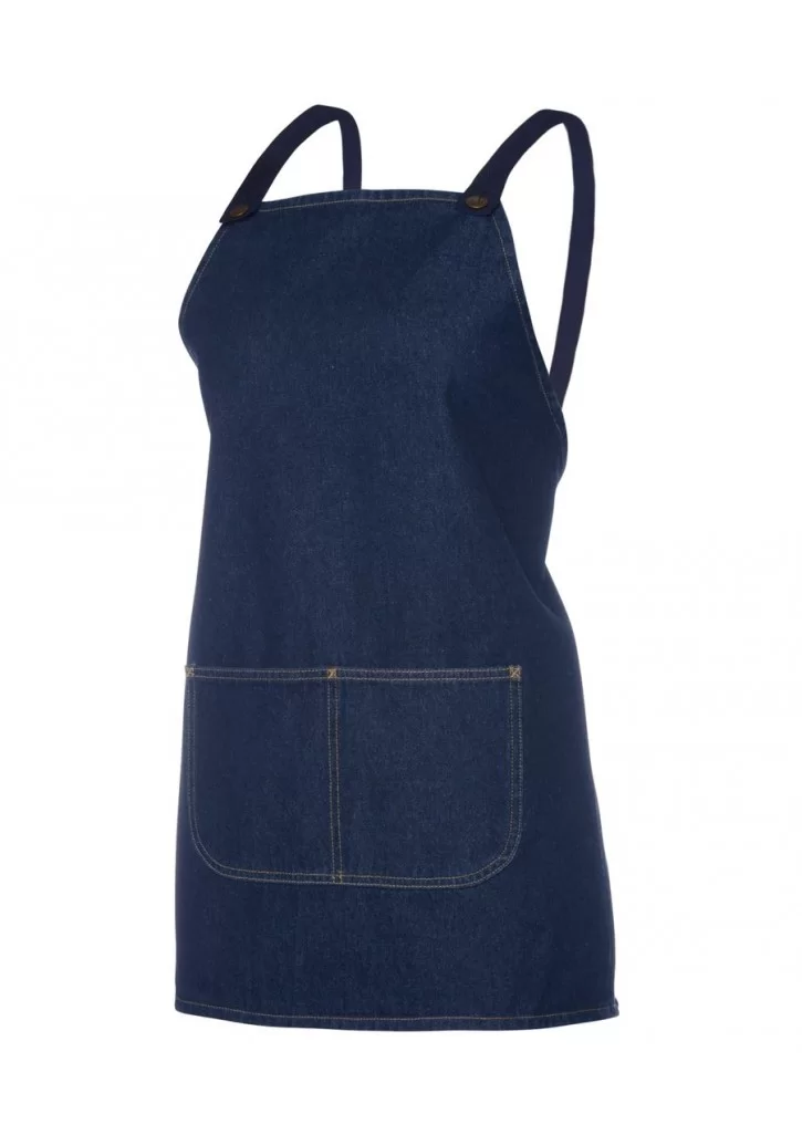 Cross back Denim Apron 65 x 71 (Without Straps) Cross back Denim Apron 65 x 71 (Without Straps)