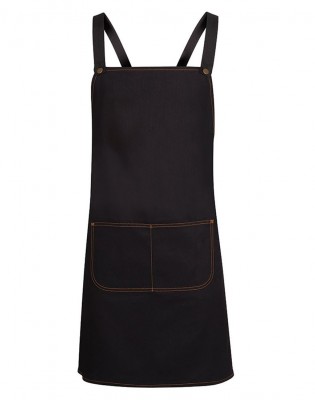 Cross back Denim Apron (Without Straps)