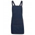 Cross back Denim Apron (Without Straps)