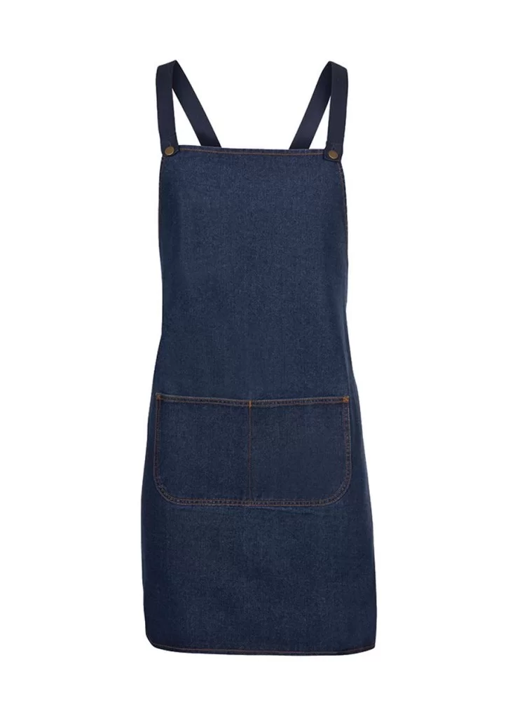 Cross back Denim Apron (Without Straps) Cross back Denim Apron (Without Straps)