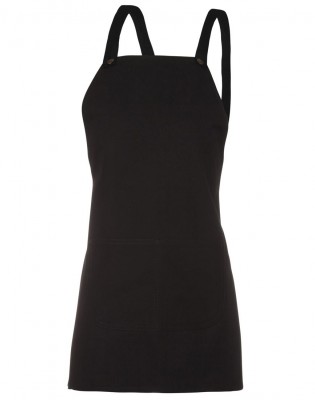 Cross Back Canvas Apron (without Straps) 65 x 71cm