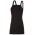 Cross Back Canvas Apron (without Straps) 65 x 71cm - Black