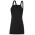 Cross Back Canvas Apron (without Straps) 65 x 71cm - Black