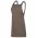 Cross Back Canvas Apron (without Straps) 65 x 71cm - Latte 