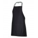 Apron with colour straps