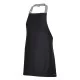 Apron with colour straps