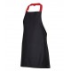 Apron with colour straps