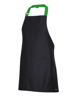 Apron with colour straps