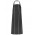 Bib Apron Striped without Pocket - Black/White