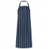 Bib Apron Striped without Pocket