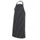 Bib Apron Striped with Pocket