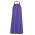 Bib Apron Striped with Pocket - Purple/White