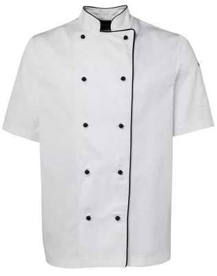 Short Sleeve Unisex Chefs Jacket