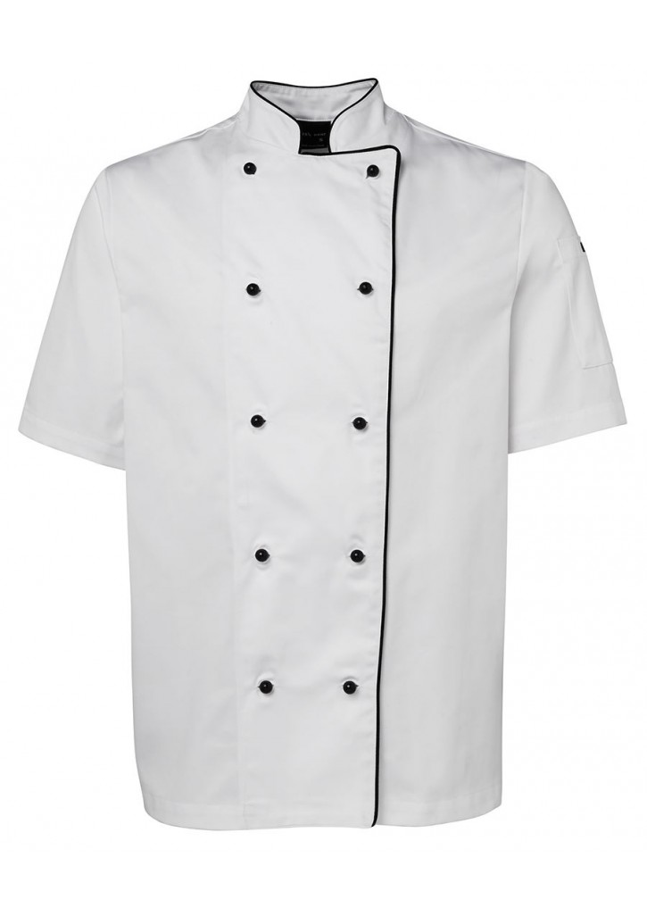 Short Sleeve Unisex Chefs Jacket