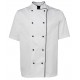 Short Sleeve Unisex Chefs Jacket