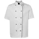 Short Sleeve Unisex Chefs Jacket