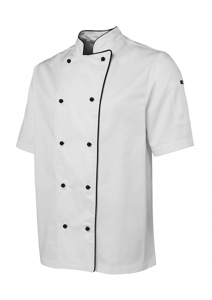 Short Sleeve Unisex Chefs Jacket
