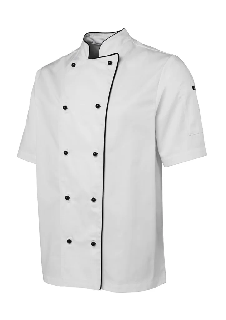 Short Sleeve Unisex Chefs Jacket
