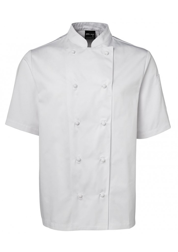 Short Sleeve Unisex Chefs Jacket