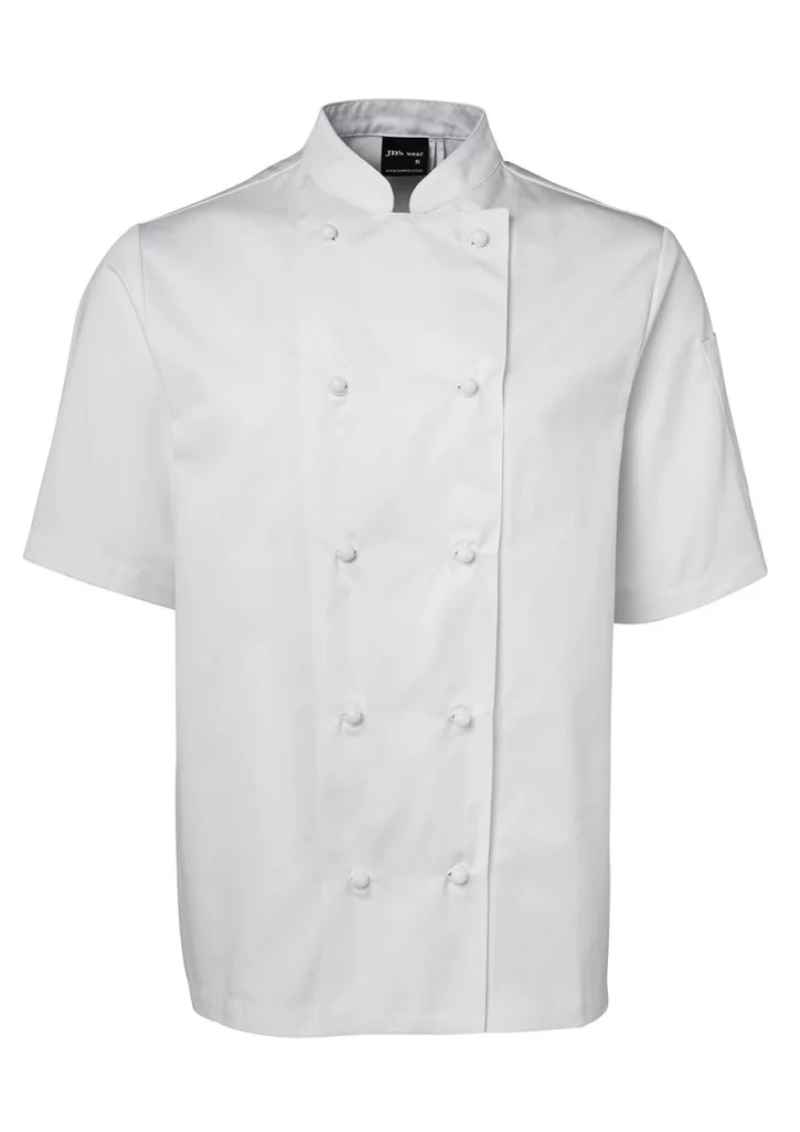 Short Sleeve Unisex Chefs Jacket