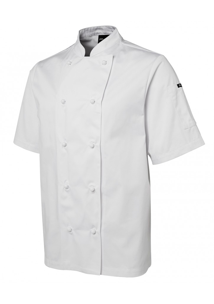 Short Sleeve Unisex Chefs Jacket