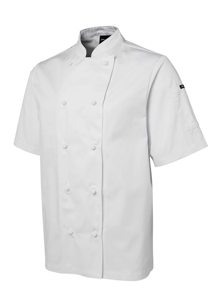 Short Sleeve Unisex Chefs Jacket