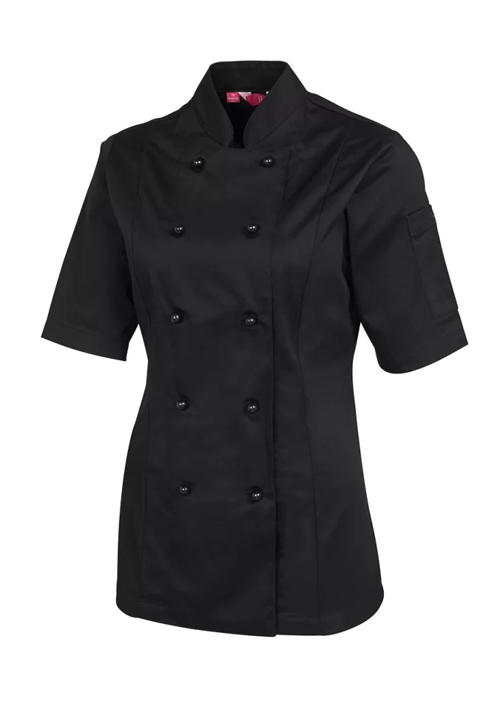 Ladies Short Sleeve Chefs Jacket Ladies Short Sleeve Chefs Jacket