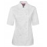 Ladies Short Sleeve Chefs Jacket 