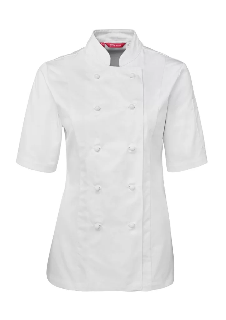 Ladies Short Sleeve Chefs Jacket Ladies Short Sleeve Chefs Jacket