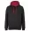 Tradies Premium hoodie - Black / Red