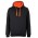 Tradies Premium hoodie - Black / Orange