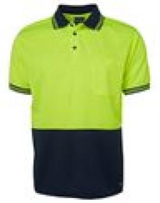 Hi Vis S/S Traditional Polo