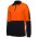 HI VIS 330G 1/2 ZIP FLEECE - Orange/Navy