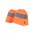 Reflective Boot Cover  - Fluro Orange