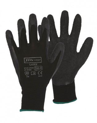 Black Latex Glove (12 Pack)