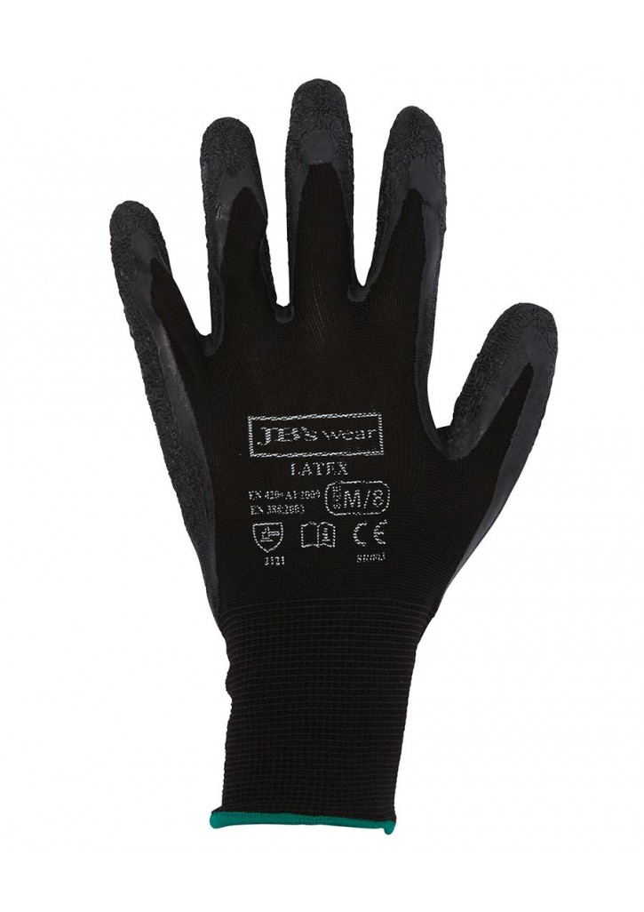 Black Latex Glove (12 Pack)
