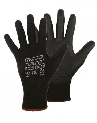 Black Light PU Breathable Glove (12 Pack) 