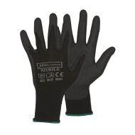 Black Nitrile Breathable Glove (12 Pack)