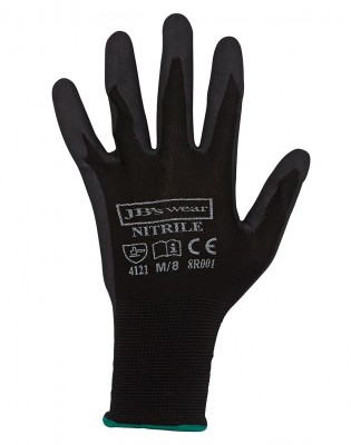 Black Nitrile Breathable Glove (12 Pack)