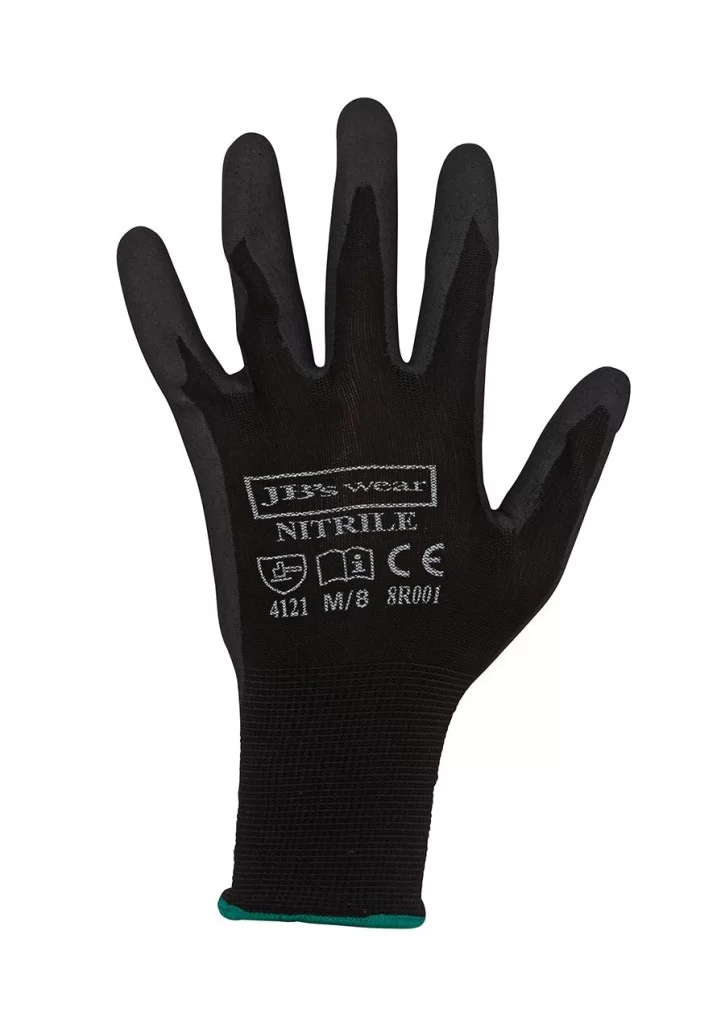 Black Nitrile Breathable Glove (12 Pack)
