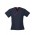 Ladies Contrast Crossover Scrubs Top - Navy
