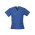 Ladies Contrast Crossover Scrubs Top - Royal