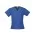 Ladies Contrast Crossover Scrubs Top - Royal